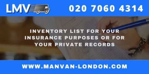 Removals Inventory List Creator