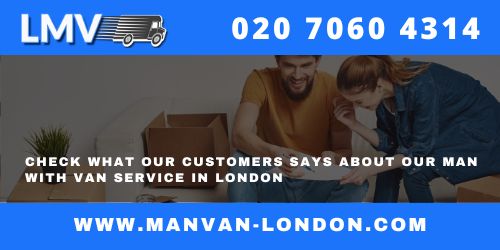 Fantastic moving experience with Man Van London