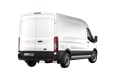 Large Van with Man in London - Back View Thumbnail