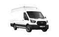 Extra Large Van with Man in London - Front View Thumbnail